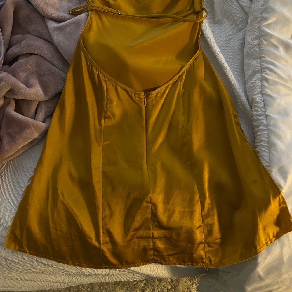 ARE YOU AM I  XS Missi Dress in Honey - Picture 7 of 8